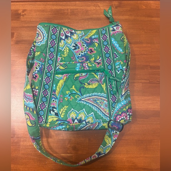 Vera Bradley Green Paisley Crossbody Bag - Picture 4 of 4